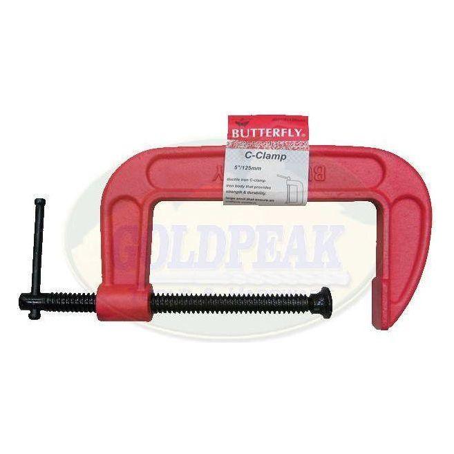 Butterfly #931 C-Clamp - Goldpeak Tools PH Butterfly Butterfly #931 C-Clamp - Goldpeak Tools PH Butterfly